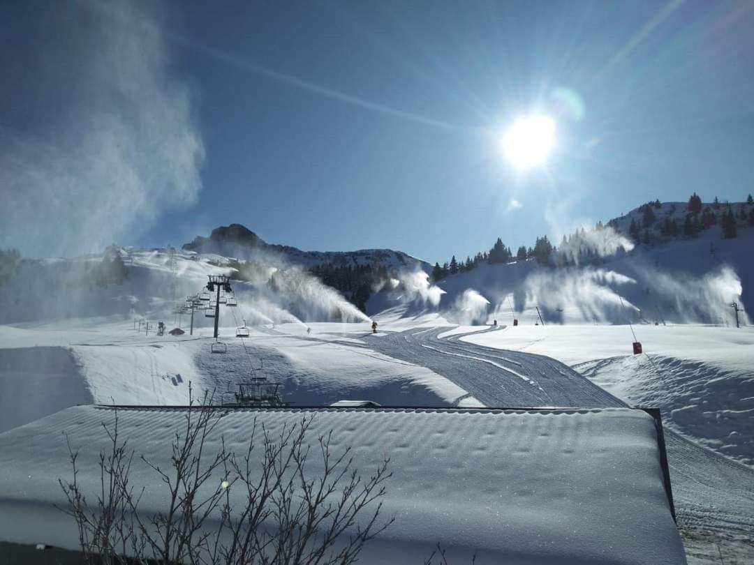 Votre Studio Balneo Bien-Etre A La Montagne Thollon-les-Memises エクステリア 写真