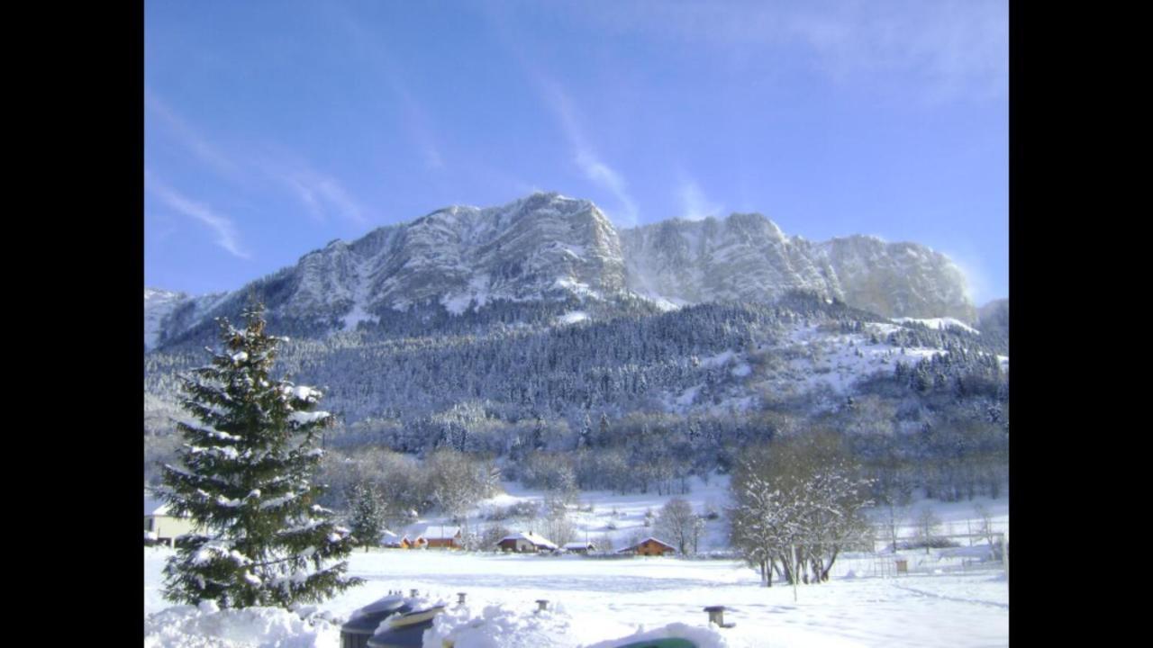 Votre Studio Balneo Bien-Etre A La Montagne Thollon-les-Memises エクステリア 写真